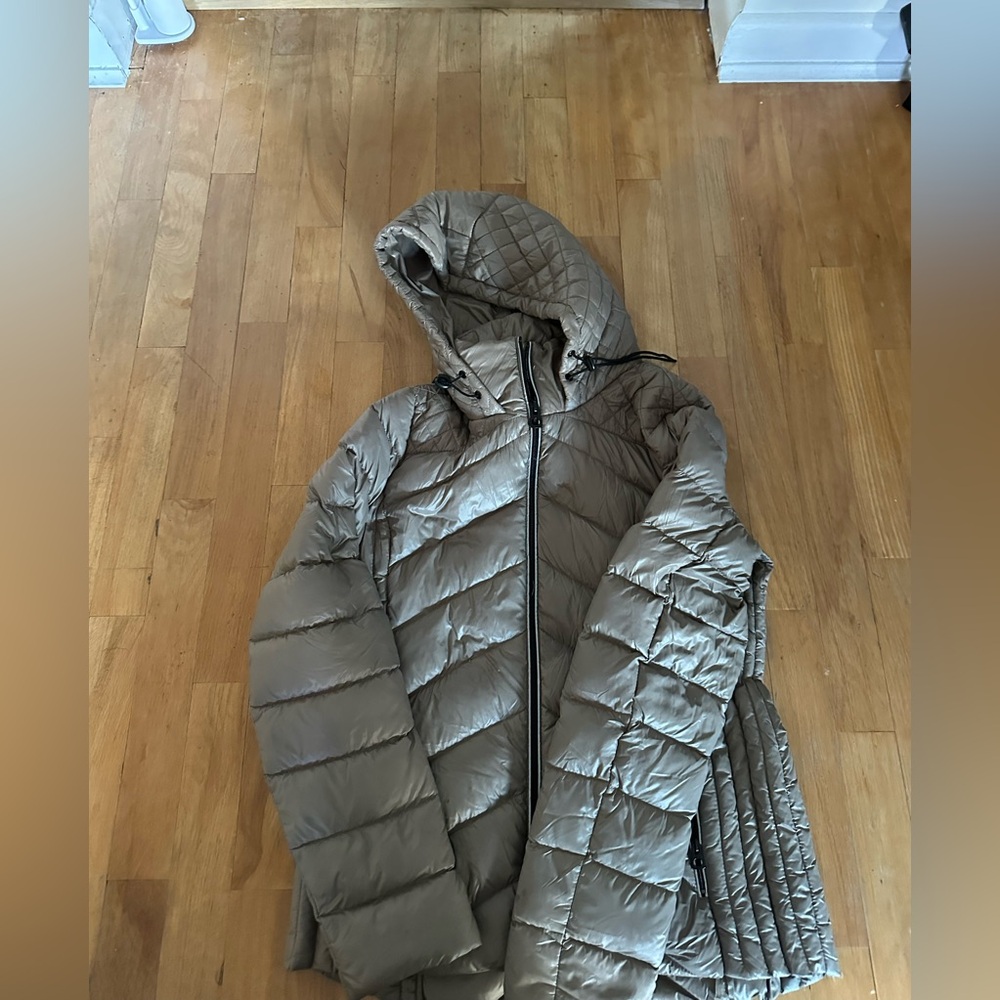 Lucky Brand Quilted Brown Jacket